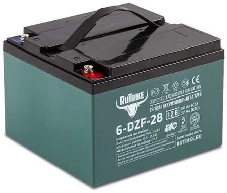 Аккумуляторная батарея для ИБП RUTRIKE 6-DZF-28 12В, 28Ач [22836] 9668569972