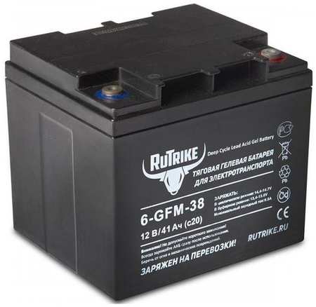 Аккумуляторная батарея для ИБП RUTRIKE 6-GFM-38 12В, 41Ач [23279]