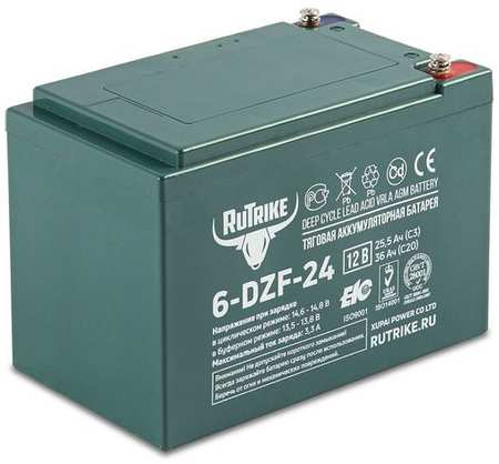 Аккумуляторная батарея для ИБП RUTRIKE 6-DZF-24 12В, 24Ач [22835] 9668569977