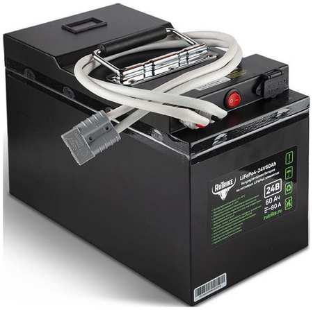 Аккумуляторная батарея для ИБП RUTRIKE LiFePO4 24V60Ah (80A) 24В, 60Ач [23997]