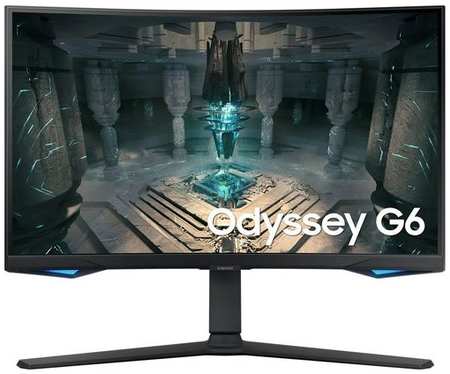 27″ Монитор Samsung Odyssey G6 S27BG650EI, 2560x1440, VA, 240Гц, 2хHDMI, 2хDP, изогнутый, черный [ls27bg650eixci] 9668570084