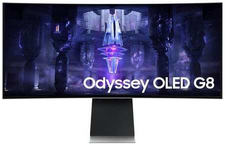 Монитор Samsung Odyssey OLED G8 S34BG850SI 34″, серебристый [ls34bg850sixci] 9668570087