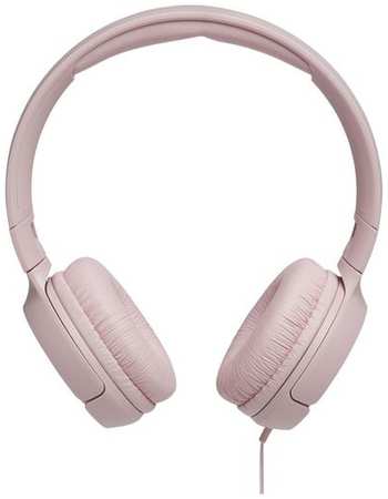 Наушники JBL Tune 500, 3.5 мм, накладные, розовый [jblt500pink] 9668572318