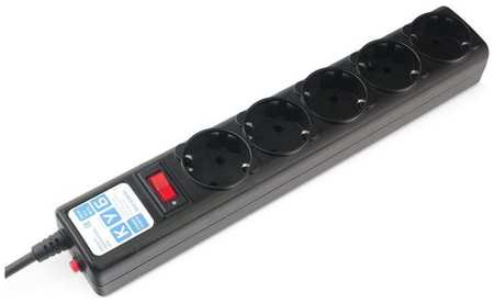 Сетевой фильтр PowerCube SPG5-С3, 3м, черный 9668573531