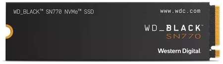 SSD накопитель WD Black SN770 WDS200T3X0E 2ТБ, M.2 2280, PCIe 4.0 x4, NVMe, M.2 9668573951