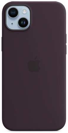 Чехол (клип-кейс) Apple Silicone Case with MagSafe A2911, для Apple iPhone 14 Plus, баклажановый [mdt93zm/a] 9668574595