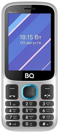 Сотовый телефон BQ 2820 Step XL+, белый/синий 9668575528