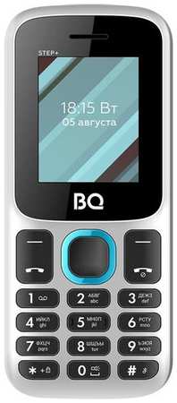 Сотовый телефон BQ 1848 Step+, белый/синий 9668575566
