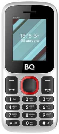 Сотовый телефон BQ 1848 Step+, белый/красный 9668575567