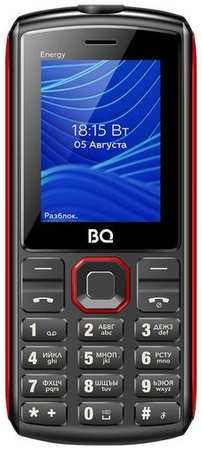 Сотовый телефон BQ 2452 Energy, черный/красный 9668575572