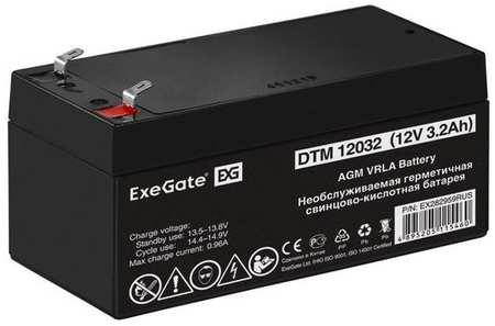 Аккумуляторная батарея для ИБП EXEGATE EX282959 12В, 3.2Ач [ex282959rus] 9668576917