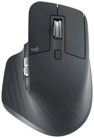 Мышь Logitech MX Master 3S, оптическая, беспроводная, USB, графитовый [910-006565]
