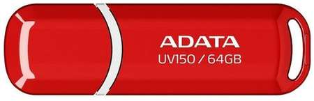 Флешка USB A-Data DashDrive UV150 64ГБ, USB3.0, красный [auv150-64g-rrd] 9668580587