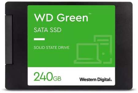 SSD накопитель WD WDS240G3G0A 240ГБ, 2.5″, SATA III, SATA