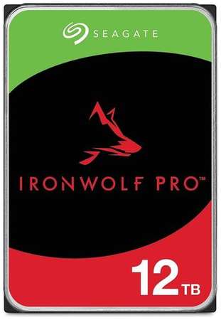 Жесткий диск Seagate Ironwolf Pro ST12000NE0008, 12ТБ, HDD, SATA III, 3.5″