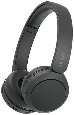 Наушники Sony WH-CH520, Bluetooth, накладные, черный [wh-ch520/b] 9668581501