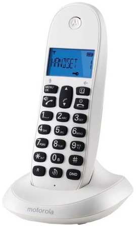 Радиотелефон Motorola C1001СB+, белый [107c1001blanco] 9668581693