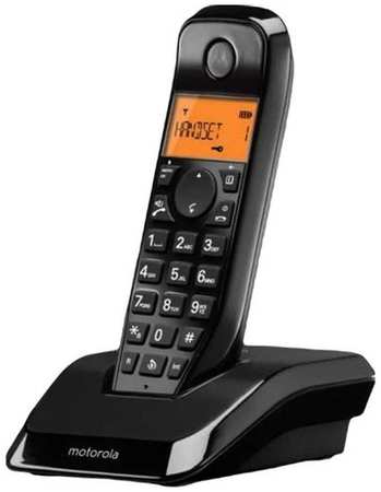 Радиотелефон Motorola S1201, черный [107s1201black] 9668581781