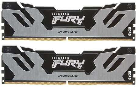 Оперативная память Kingston Fury Renegade Silver [KF560C32RSK2-64 DDR5 - 2x 32ГБ 6000МГц, DIMM, Ret 9668582733