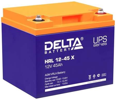 Аккумуляторная батарея для ИБП Delta HRL 12-45 X 12В, 45Ач