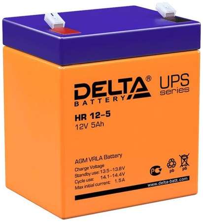Аккумуляторная батарея для ИБП Delta HR 12-5 12В, 5Ач 9668583155