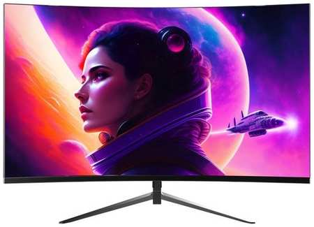 27″ Монитор HIPER Gaming PB2701, 2560x1440, VA, 165Гц, 2хHDMI, 2хDP, изогнутый, черный [pb2701hhd5s] 9668584588