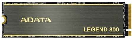 SSD накопитель A-Data Legend 800 ALEG-800-500GCS 500ГБ, M.2 2280, PCIe 4.0 x4, NVMe, M.2