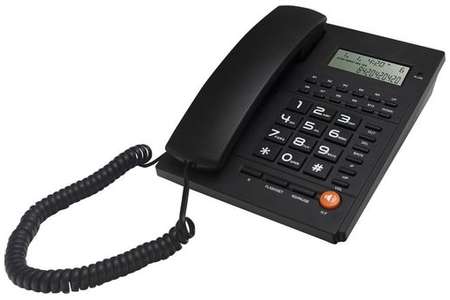 Проводной телефон Ritmix RT-420, черный 9668586079