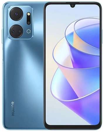Смартфон Honor X7a 4/128Gb, синий океан 9668588542