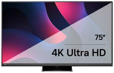 75″ Телевизор Hisense 75U8KQ, MiniLED, 4K Ultra HD, серый, СМАРТ ТВ, Vidaa 9668591237