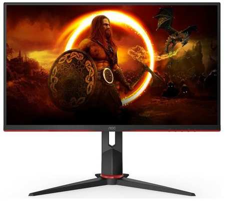 27″ Монитор AOC Q27G2U, 2560x1440, VA, 144Гц, 2хHDMI, 1хDP, черный/красный 9668591540