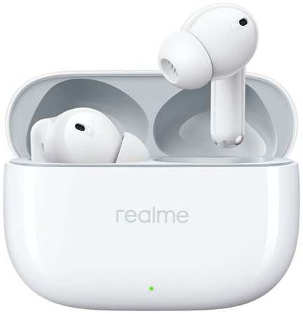 Наушники REALME Buds T300 RMA2302, Bluetooth, внутриканальные, белый [631209000024] 9668593005