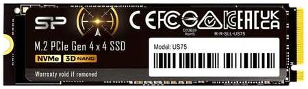 SSD накопитель Silicon Power US75 SP02KGBP44US7505 2ТБ, M.2 2280, PCIe 4.0 x4, NVMe, M.2 9668594408