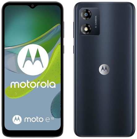 Смартфон Motorola E13 2/64Gb, XT2345-3, черный 9668595954