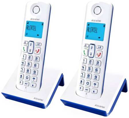 Радиотелефон Alcatel S230 Duo ru white, белый [atl1424119] 9668597754