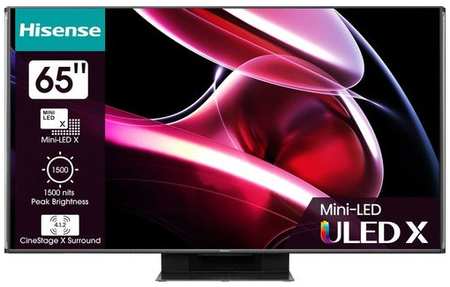 65″ Телевизор Hisense 65UXKQ, MiniLED, 4K Ultra HD, серый, СМАРТ ТВ, Vidaa 9668597757