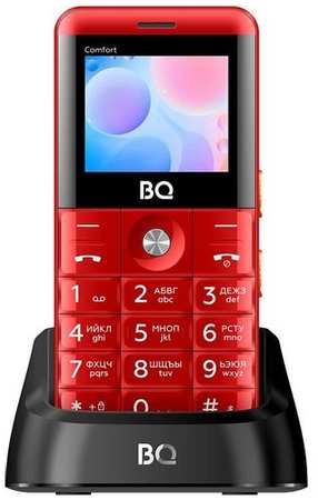 Сотовый телефон BQ Comfort 2006, красный/черный 9668599100