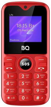 Сотовый телефон BQ Life 1853, красный/черный 9668599104