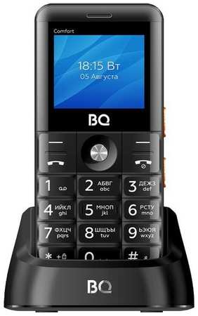 Сотовый телефон BQ Comfort 2006, черный 9668599107