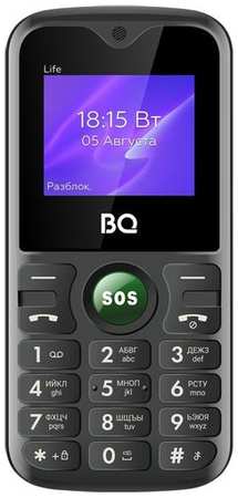 Сотовый телефон BQ Life 1853, черный/зеленый 9668599110