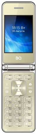 Сотовый телефон BQ Fantasy 2840, золотистый 9668599156
