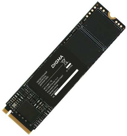 SSD накопитель Digma Meta M6E DGSM4001TM6ET 1ТБ, M.2 2280, PCIe 4.0 x4, NVMe, M.2, rtl 9668599510