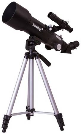 Телескоп Levenhuk Skyline Travel 70 рефрактор d70 fl400мм 140x черный 9668646294
