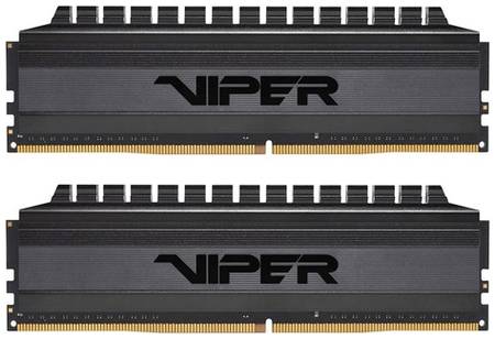 Оперативная память Patriot Viper 4 Blackout PVB48G320C6K DDR4 - 2x 4ГБ 3200МГц, DIMM, Ret 9668684394