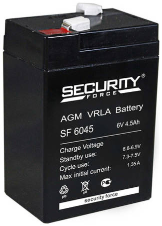 Аккумулятор Security Force SF 6045 9668686408