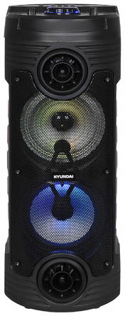 Музыкальный центр Hyundai H-MC170, 80Вт, с караоке, Bluetooth, FM, USB, SD/MMC