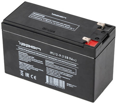 Аккумуляторная батарея для ИБП Ippon IPL12-9 12В, 9Ач [1361421] 9668708268