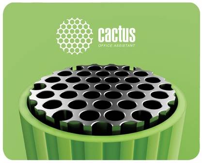 Коврик для мыши Cactus Logo (S) ткань, 250х200х3мм [cs-mp-c01s]