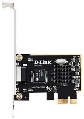 Сетевой адаптер 2.5G Ethernet D-Link DGE-562T PCI Express x1 [dge-562t/a]