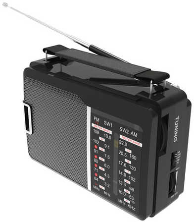 Радиоприемник Ritmix RPR-190, черный 9668715715